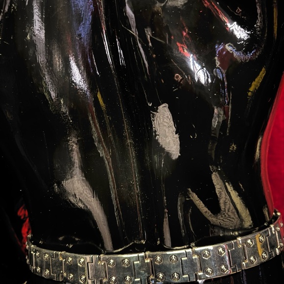 GORGEOUS STEAMPUNK Metal and leather Very Rare Vintage Heavy Duty - Picture 4 of 6